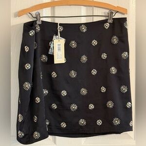 Ramy Brook Black Embellished Amiyah Mini Skirt SZ 14 NWT SOLD OUT
